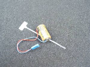 BATTERY - 3V, 2Ah, FOR ESCALATOR/TRAVELLATOR TYPE NCT/NPE/NCE/NAO & MCS CONTROLLER