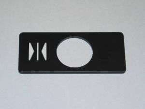 CHICKLET - PUBLIC, FOR COP EN81-70, MRK DCB ON L/H, W/O BRAILLE