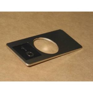 CHICKLET STAINLESS STEEL (VR) W/O BRAILLE KEY (1/0 / IO)