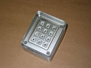 KEYBOARD, VANDAL-PROOF ADD-ON,3 RELAYS 24V