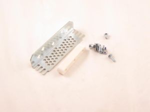 SHOE - DOOR GUIDE, NYLUBE, WHITE, DL-3 (1/2 INCH W)