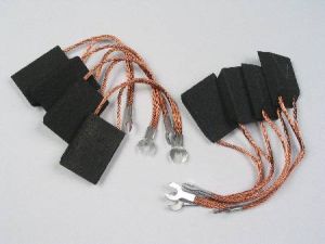 BRUSH (SET OF 8) - CARBON, FOR GENERATOR 95GBB (13T X 38W X 54L), FINGER PRESSURE