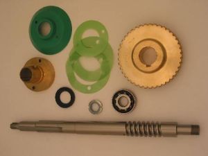 WORM SHAFT & WORM WHEEL (INCL. BEARINGS, SEALS, COVERS) FOR 6BT & 6BD M/C
