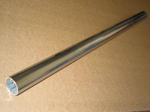 HANDRAIL - BRUSHED CHROME FINISH, ONDA TYPE, 200MM LONG