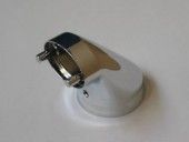 ELBOW WITH WALL FIXING - MIRROR CHROME, FOR HANDRAIL TYPE VENTO