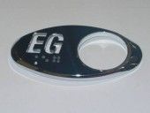 CHICKLET - FOR GEN 2, OVAL, CHROME MIRROR, W/BRAILLE (MRK EG ON L/H)
