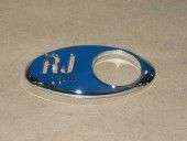CHICKLET - FOR GEN 2, OVAL, CHROME MIRROR, W/BRAILLE (MRK RJ ON L/H)