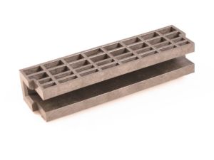 GIB - NYLATRON, FOR 16MM GUIDE SHOE SA-15/2, (217MM LONG X 38MM)