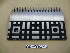 COMB PLATE 18T ALUMINIUM, 6 LONG "