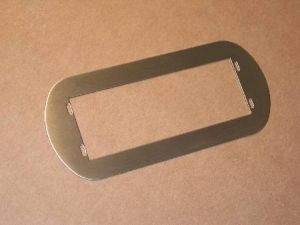 PLATE FOR HALL FACEPLATE SURROUND