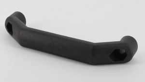 METALLSCHNEIDER DOOR HANDLE FOR SWING DOORS, POLYAMIDE BLACK