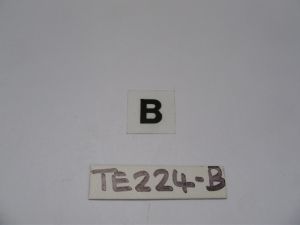 PUSH PRESSEL SYMBOL B"                      "