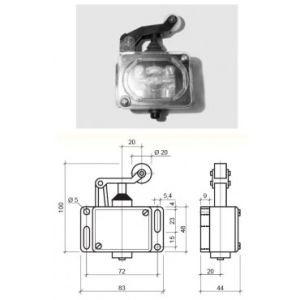 SAFETY GEAR SWITCH