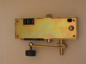 LOCK - COMPLETE, FOR LANDING DOORS, TYPE 9538 (SPST-SPSPO)